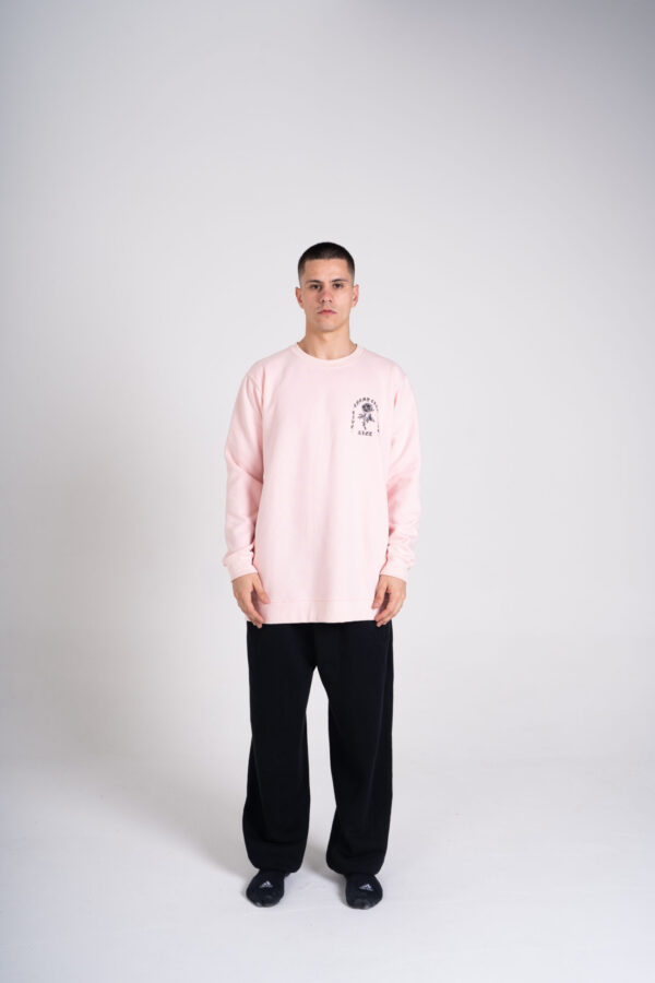 Live and Let Live | Crewneck | Pink