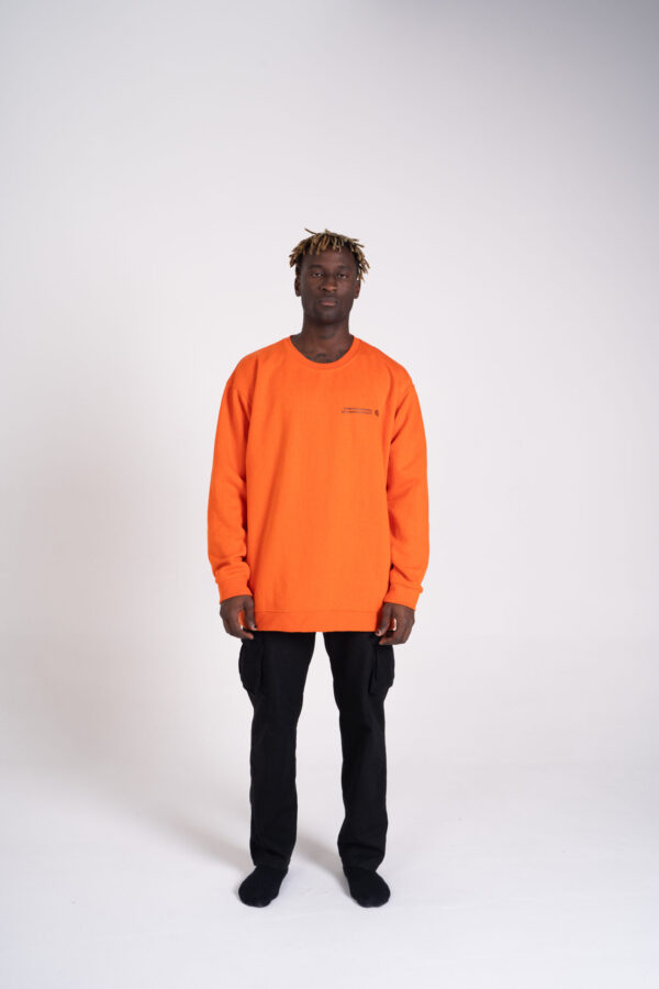 Not Angels | Crewneck | Orange