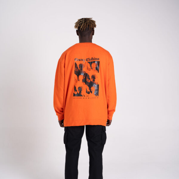 Not Angels | Crewneck | Orange