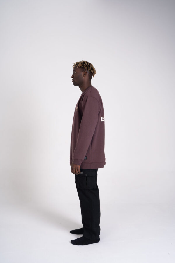 Sober Collection | Crewneck | Brown - Image 3