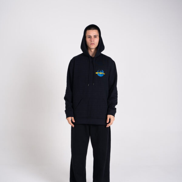 Moon Ovr People | Hoodie | Black