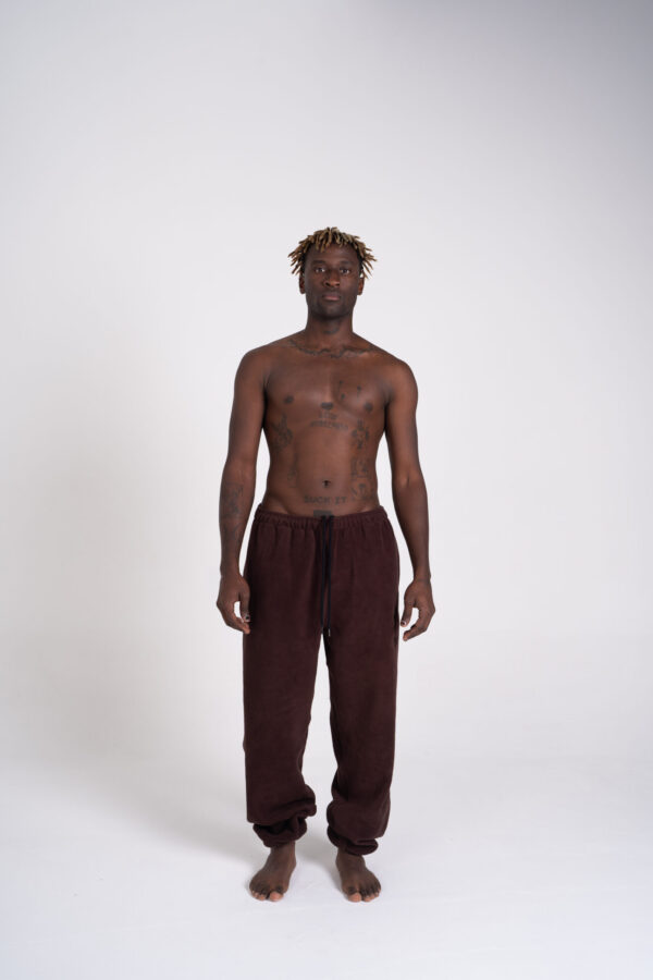 Front Classic Logo | Polar Pants | Brown