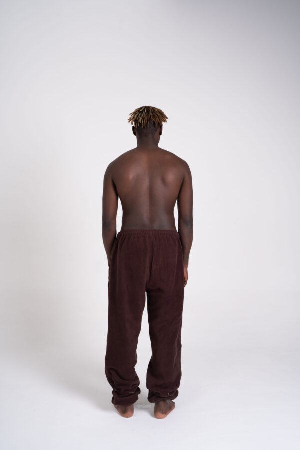 Front Classic Logo | Polar Pants | Brown - Image 2