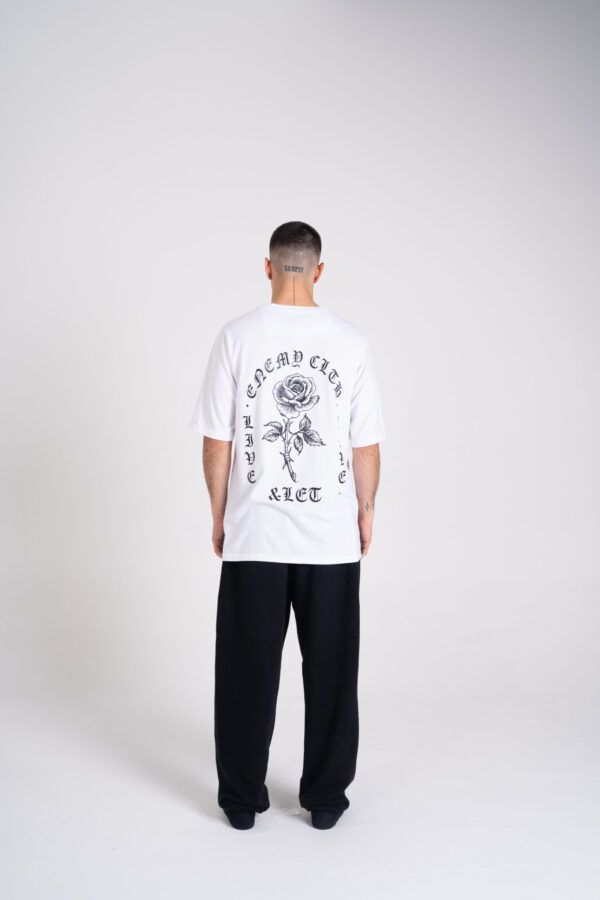 Live and Let Live | Classic Tee | White - Image 2