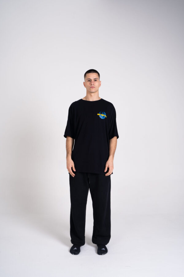 Moon Over People | Classic Tee | Black