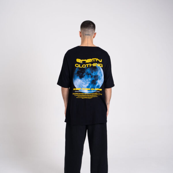 Moon Over People | Classic Tee | Black