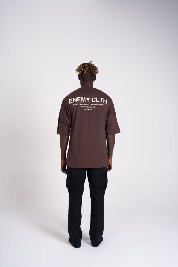 Sober Collection | Oversize Tee | Brown - Image 2