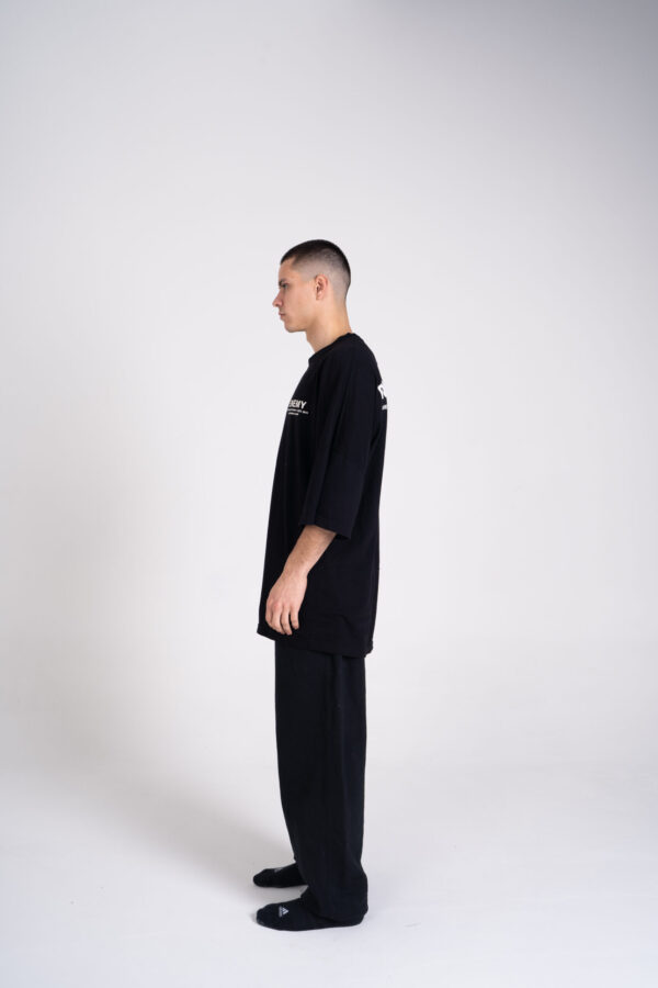 Sober Collection | Oversize Tee | Black - Image 3