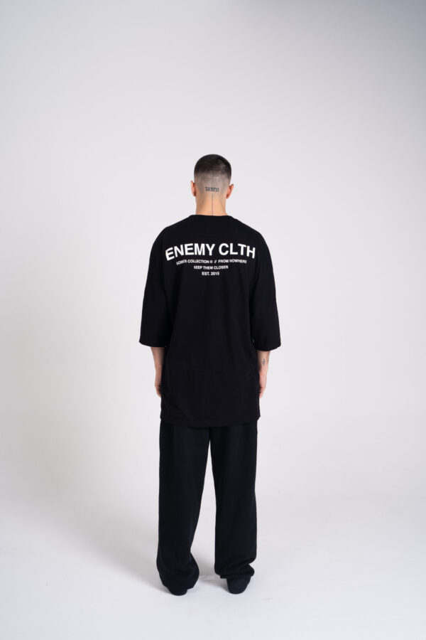 Sober Collection | Oversize Tee | Black - Image 2
