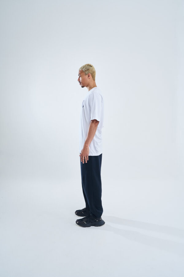 Melted logo | Classic Tee | White Violet - Image 3