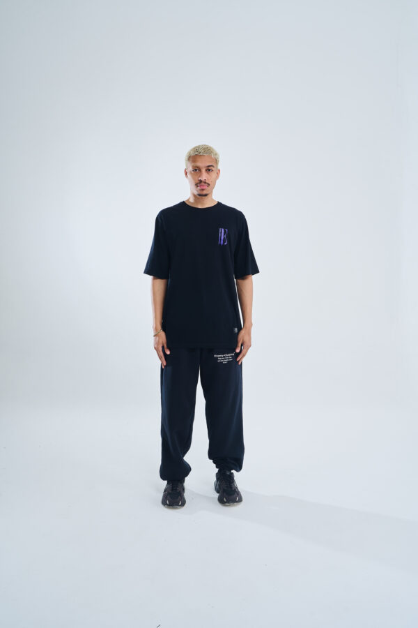 Melted logo | Classic Tee | Black Violet