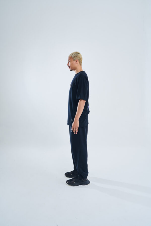 Melted logo | Classic Tee | Black Violet - Image 3