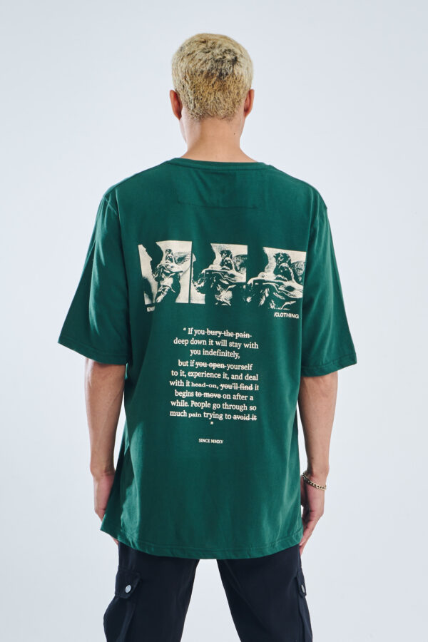Open Yourself | Classic Tee | Green - Image 6