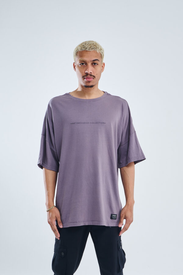 Tribute To Caravaggio | Oversize Tee | Grey - Image 5