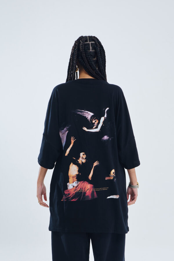 Art Collection L'ispirazione Di San Mateo | Oversize Tee | Black - Image 2