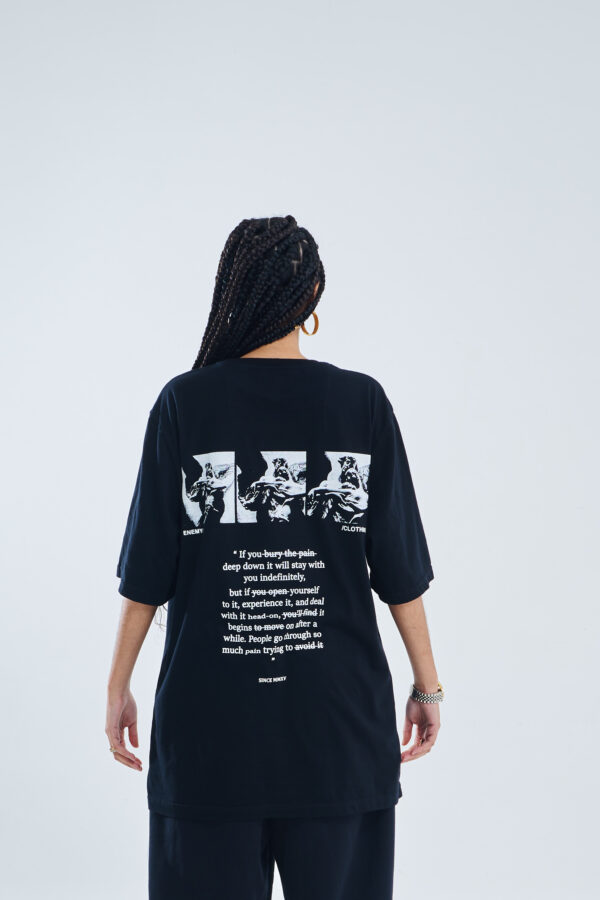Open Yourself | Classic Tee | Black - Image 6