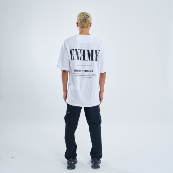 Tribute to Caravaggio | Oversize Tee | White