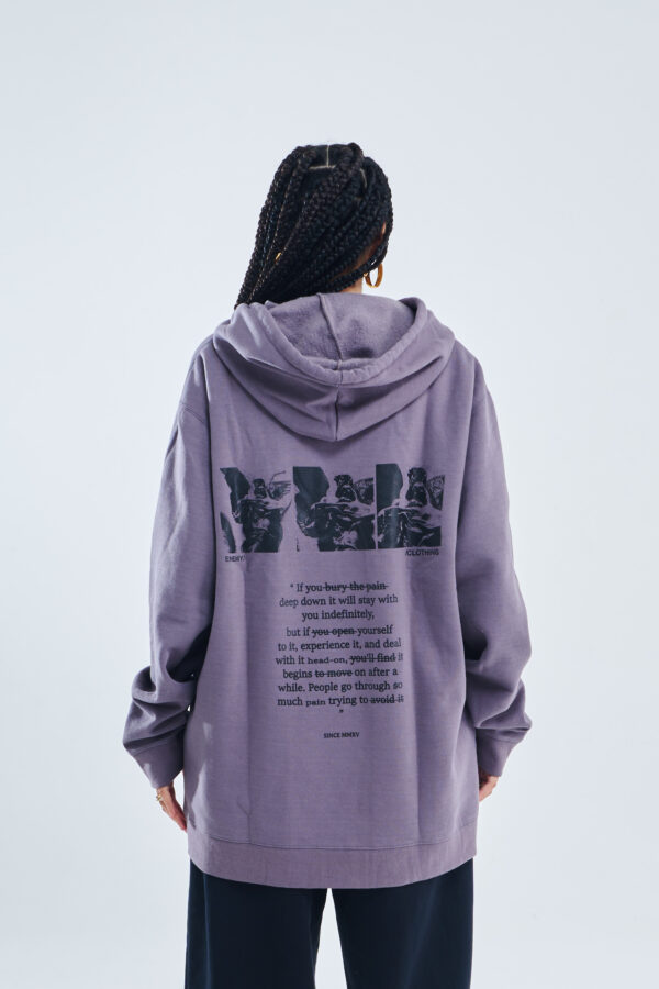 Open Yourself | Hoodie | Grey - Image 5