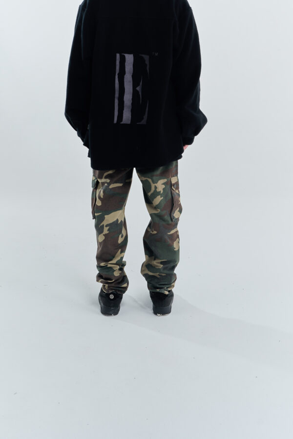 Embroidered | Polar Shirt | Black - Image 4