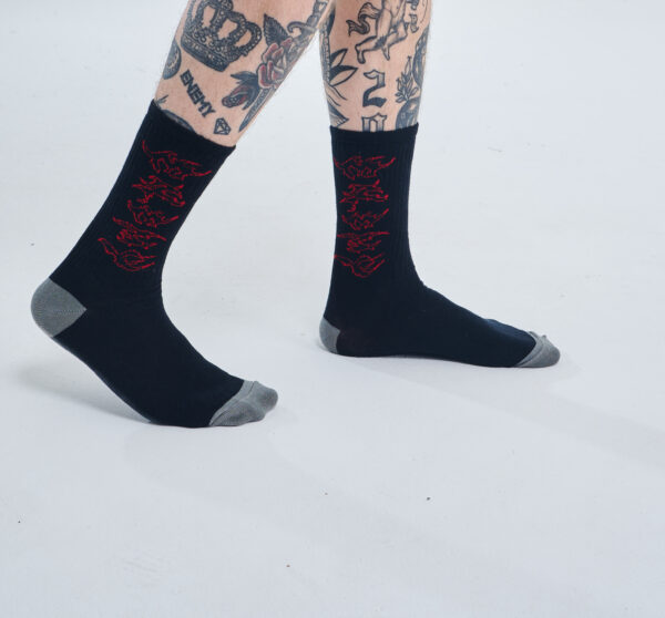 Enemy Trash | Socks | Black