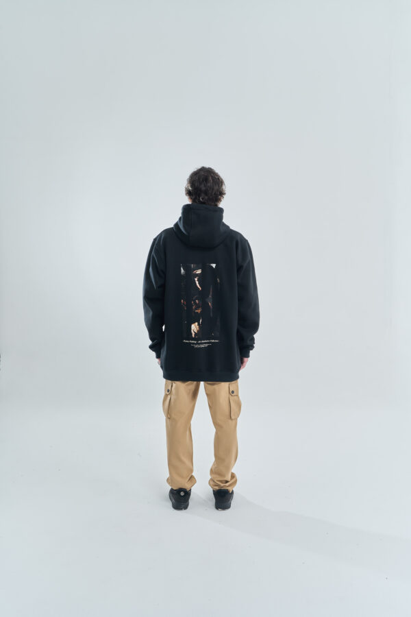 Caravaggio Printed Logo | Hoodie | Black