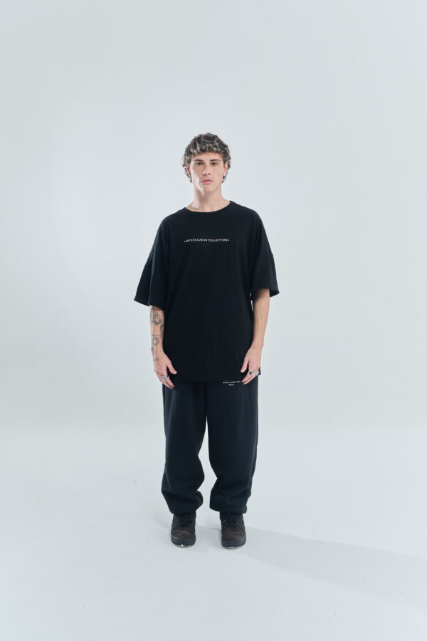 Tribute To Caravaggio | Oversize Tee | Black - Image 2