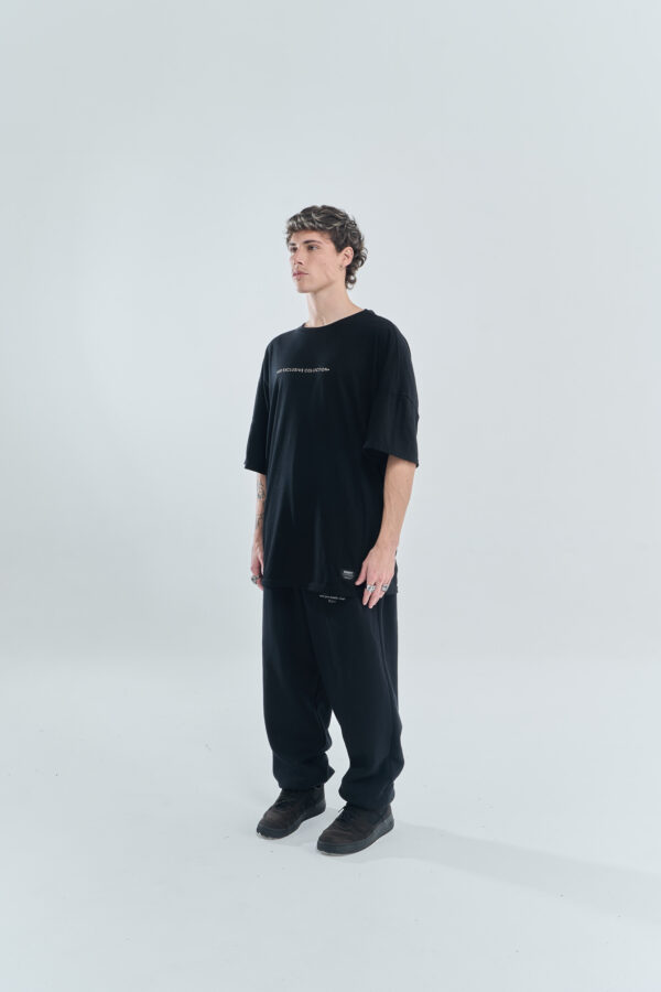 Tribute To Caravaggio | Oversize Tee | Black - Image 4