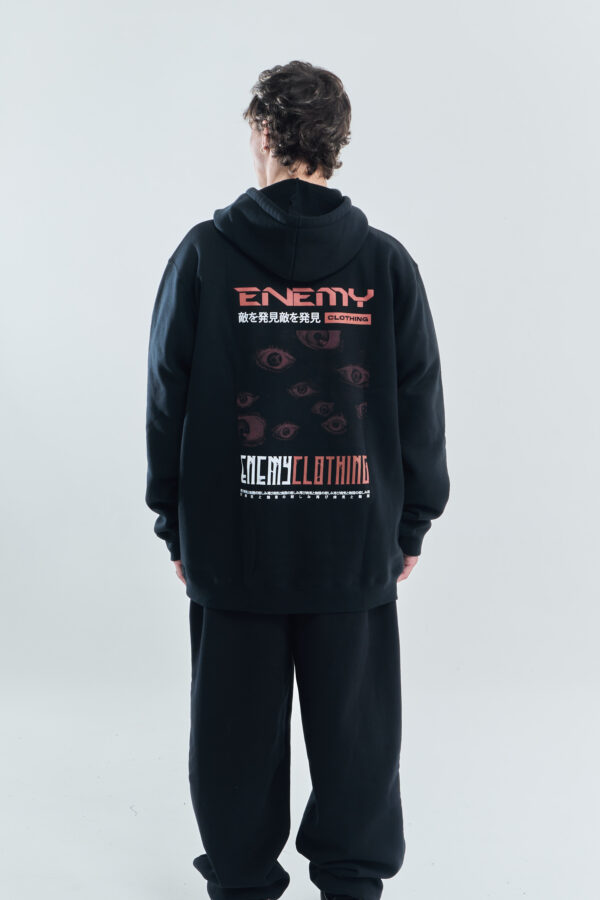 Eyes Over All | Hoodie | Black - Image 6