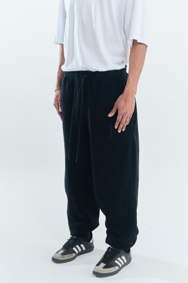 Embroidered Logo | Frisa Pants | Black - Image 4