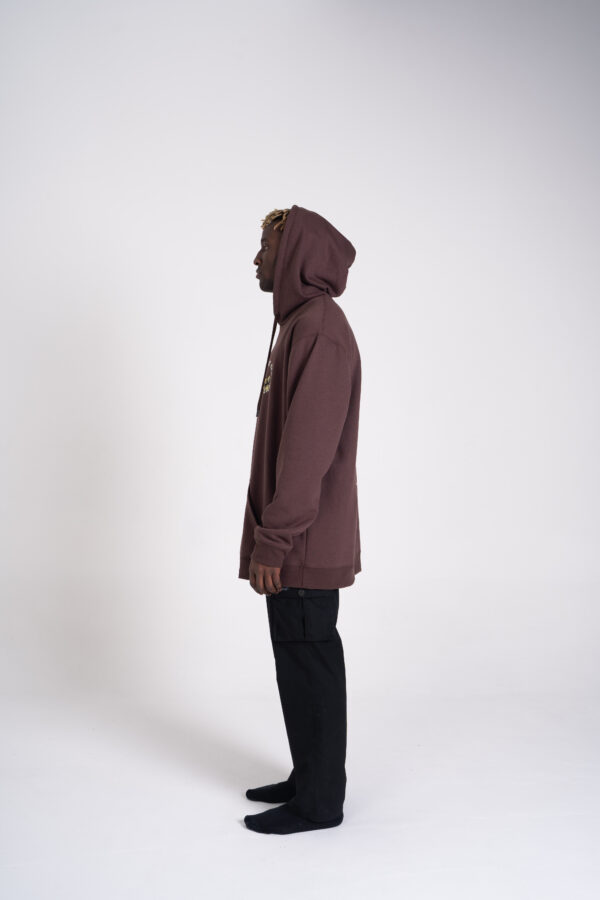 Enemy Gvng | Hoodie | Brown - Image 3